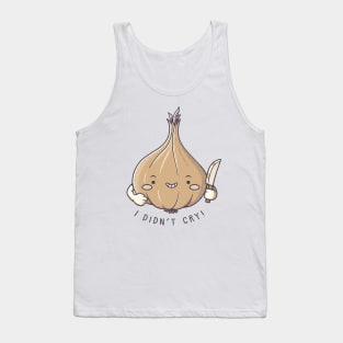 I Didn't Cry Onion Violence by Tobe Fonseca Tank Top